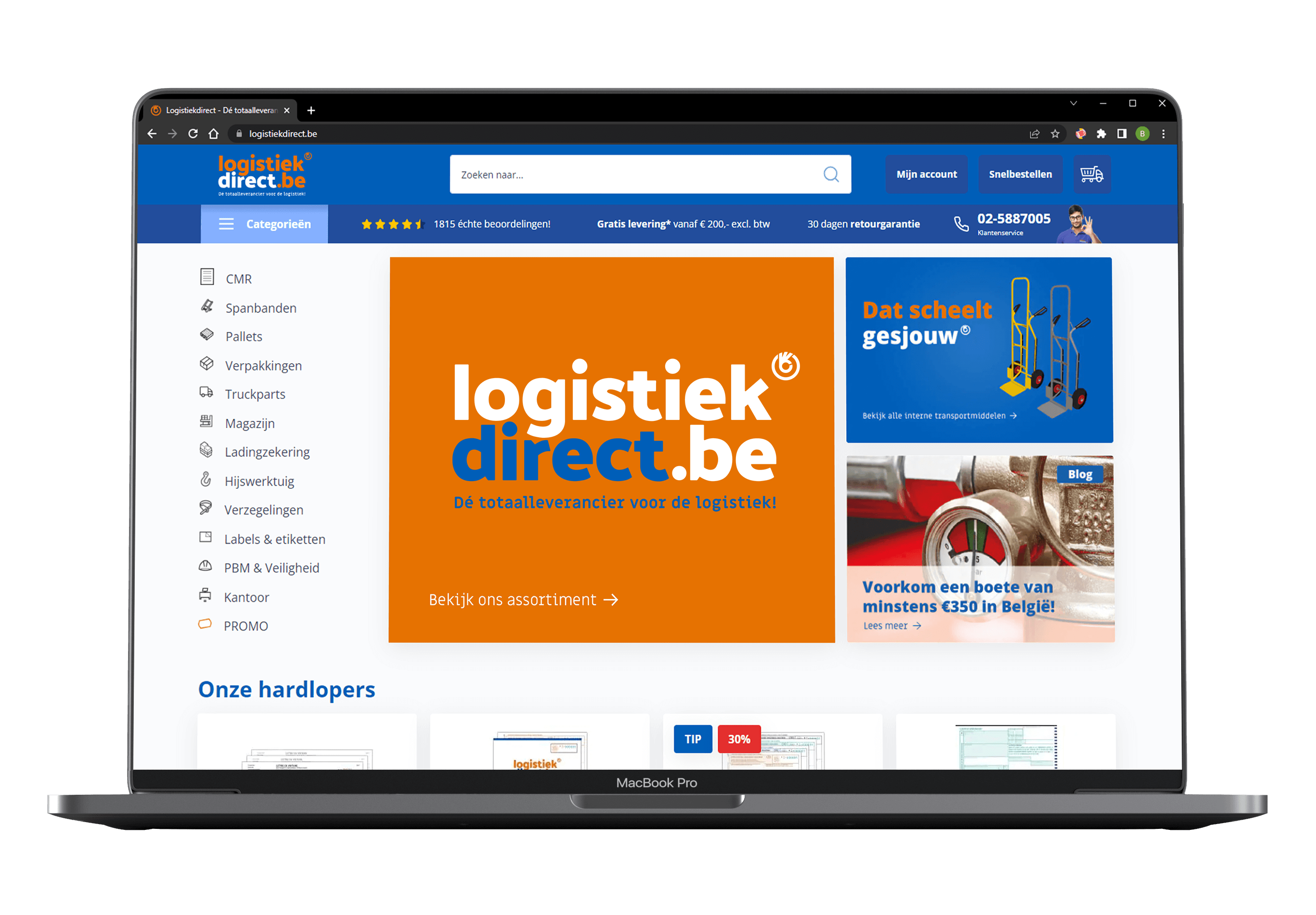 Webwinkel logistiekdirect